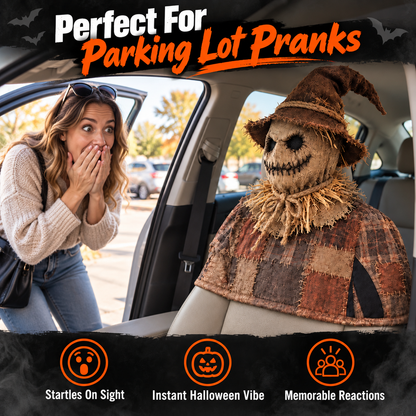 💀 Rotating Head Halloween Prank Decoration