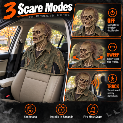 💀 Rotating Head Halloween Prank Decoration