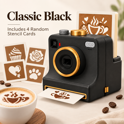 🔥Last Day 50% OFF-☕Coffee Stencil Art Maker – Create Café-Style Latte Designs in Seconds