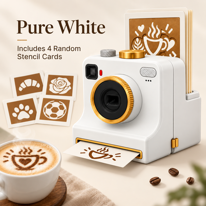 🔥Last Day 50% OFF-☕Coffee Stencil Art Maker – Create Café-Style Latte Designs in Seconds