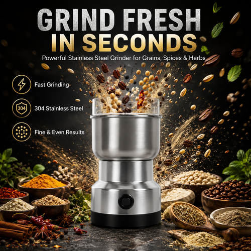 HOT SALE🔪High-Speed Stainless Steel Grain Grinder