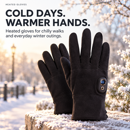 🔥Last Day 50% OFF-❄️Heated Touchscreen Gloves with Digital Display – Bring Warmth to Your Winter Routine