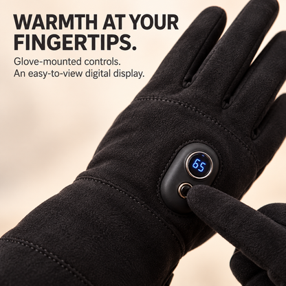 🔥Last Day 50% OFF-❄️Heated Touchscreen Gloves with Digital Display – Bring Warmth to Your Winter Routine