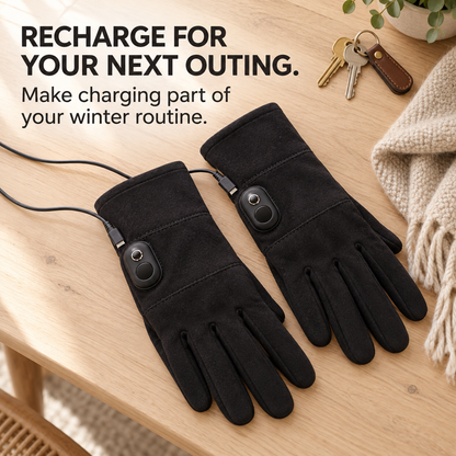 🔥Last Day 50% OFF-❄️Heated Touchscreen Gloves with Digital Display – Bring Warmth to Your Winter Routine