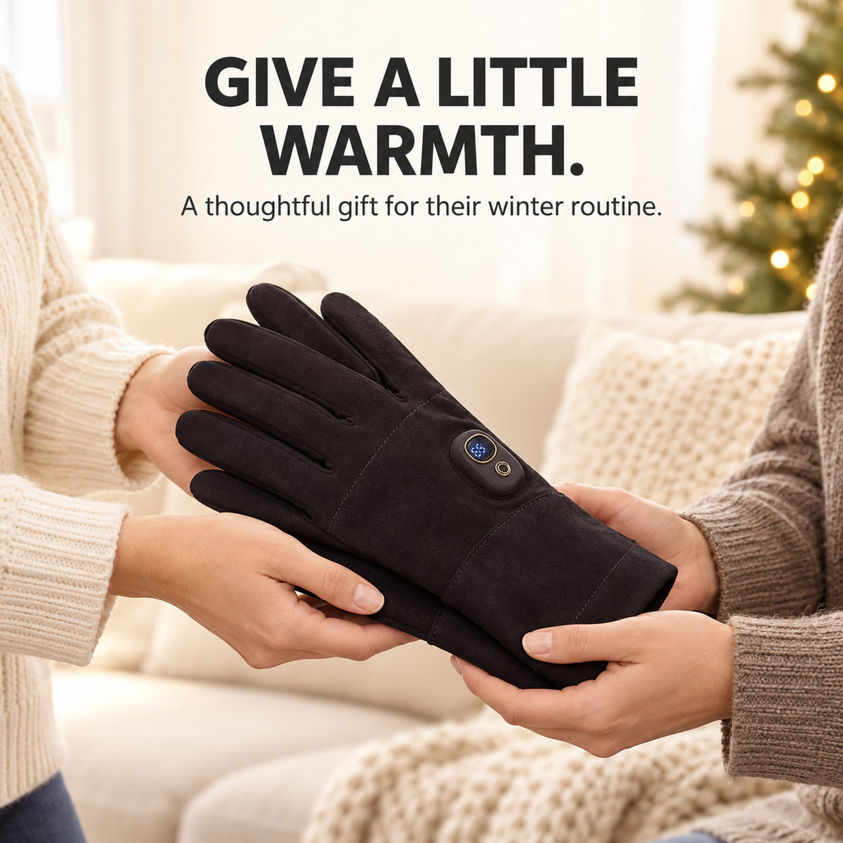 🔥Last Day 50% OFF-❄️Heated Touchscreen Gloves with Digital Display – Bring Warmth to Your Winter Routine