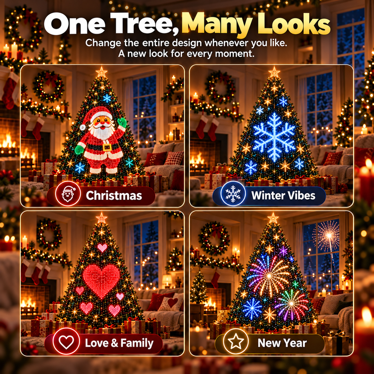 Smart Animated Christmas Tree Lights