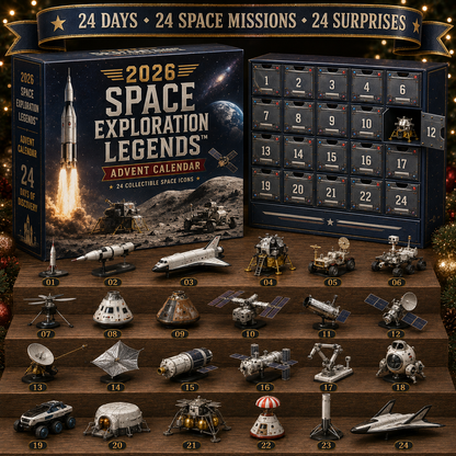🚀 2026 Space Exploration Advent Calendar – 24 Days of Missions & Collectible Surprises