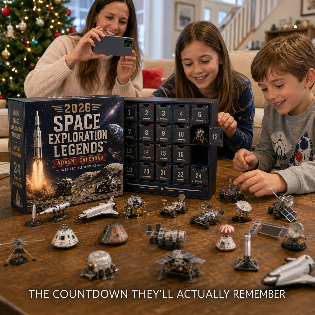 🚀 2026 Space Exploration Advent Calendar – 24 Days of Missions & Collectible Surprises