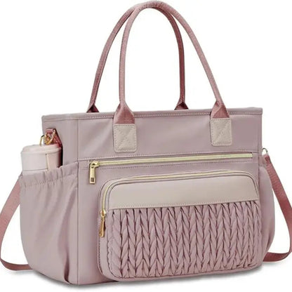 🥗 Large Capacity Insulated Lunch Tote – Leakproof Multi-Pocket Lunch Bag for Women