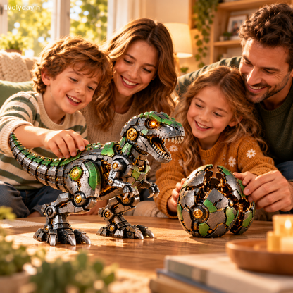 🦖🥚 Mechanical T-Rex Egg – Robotic Dinosaur Collectible! ⚙️