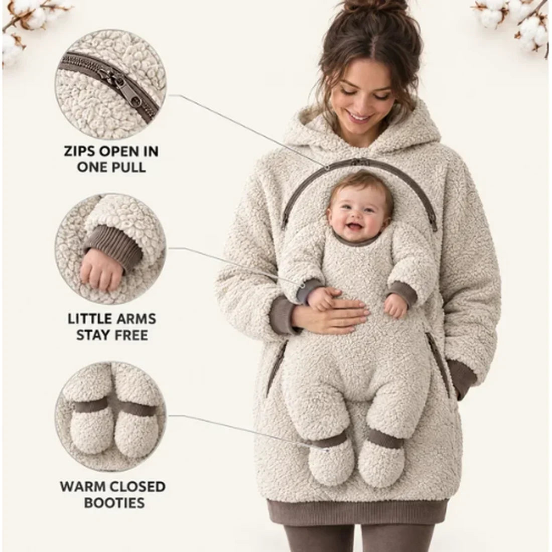 💝Snug Hoodie – Premium Oversized Plush Hoodie | Ultimate Warmth & Cloud-Like Comfort for Home & Lounging