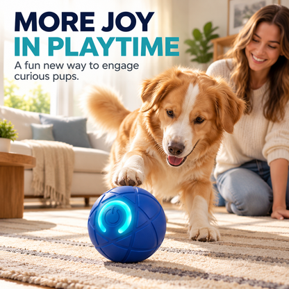Smart Self-Moving Dog Ball | Interactive  Dog Toy