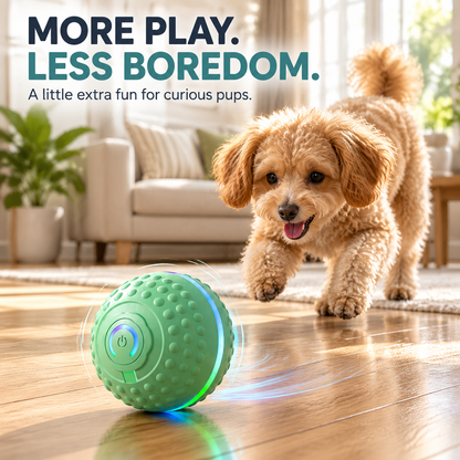 Smart Self-Moving Dog Ball | Interactive  Dog Toy
