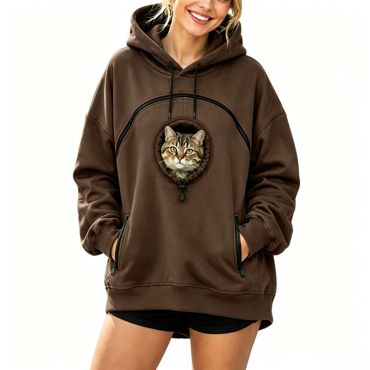 Pet Carrier Hoodie for Small Pets