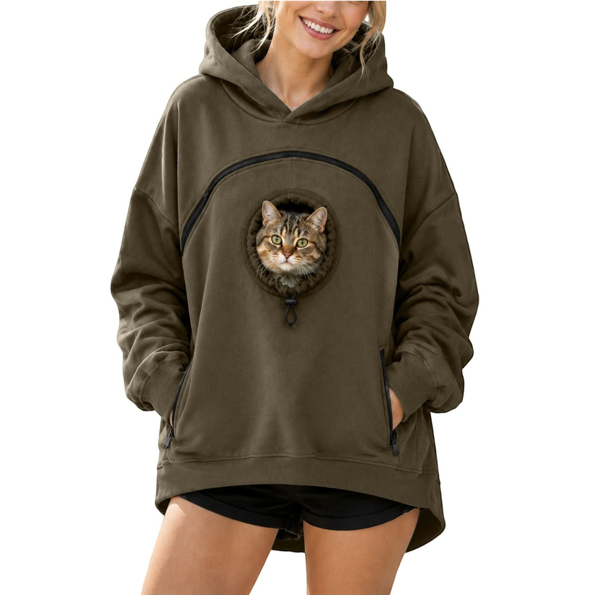 Pet Carrier Hoodie for Small Pets