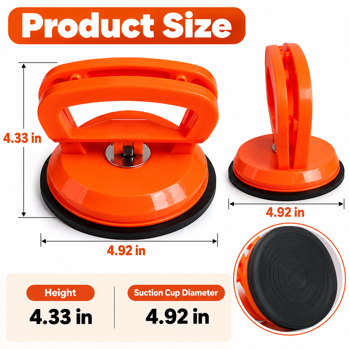 🔥Last Day 50% OFF🚗Heavy-Duty Suction Cup Dent Puller – Multi-Purpose Panel Lifter