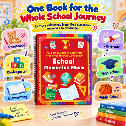 Hot sales🔥School Memory Book