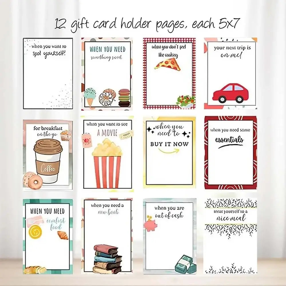 Christmas Gift Card Book | DIY Gift Card Holder