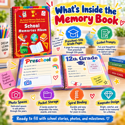 Hot sales🔥School Memory Book