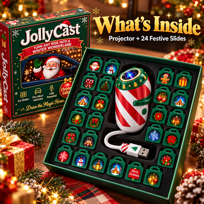 Jolly Cast Christmas Car Projector