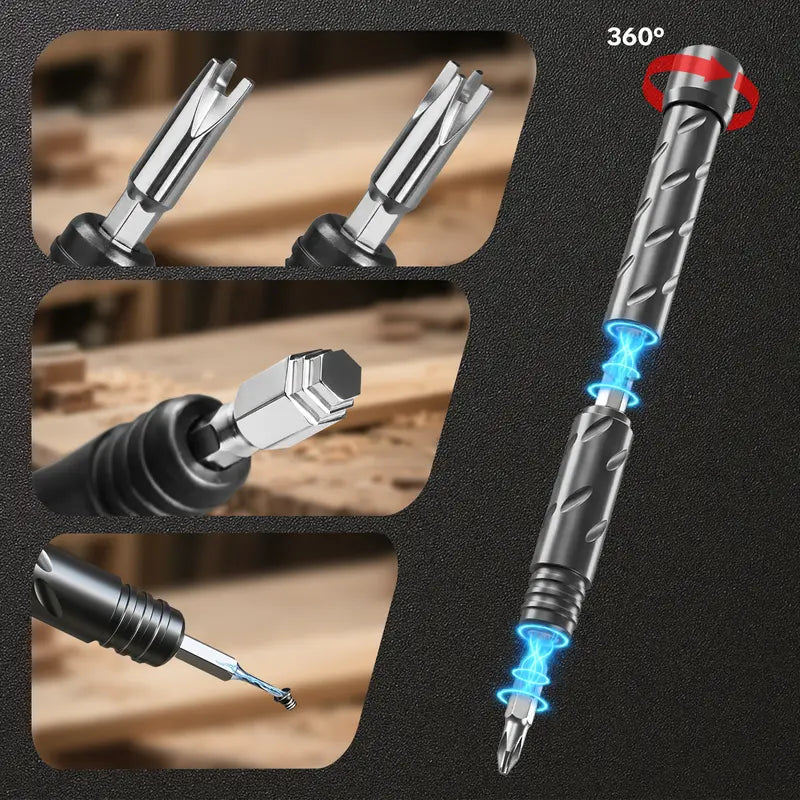 55-in-1 Magnetic Precision Screwdriver Set – Foldable Repair Tool Kit with Bits, Wrenches & Pry Tools for Electronics, Home & DIY