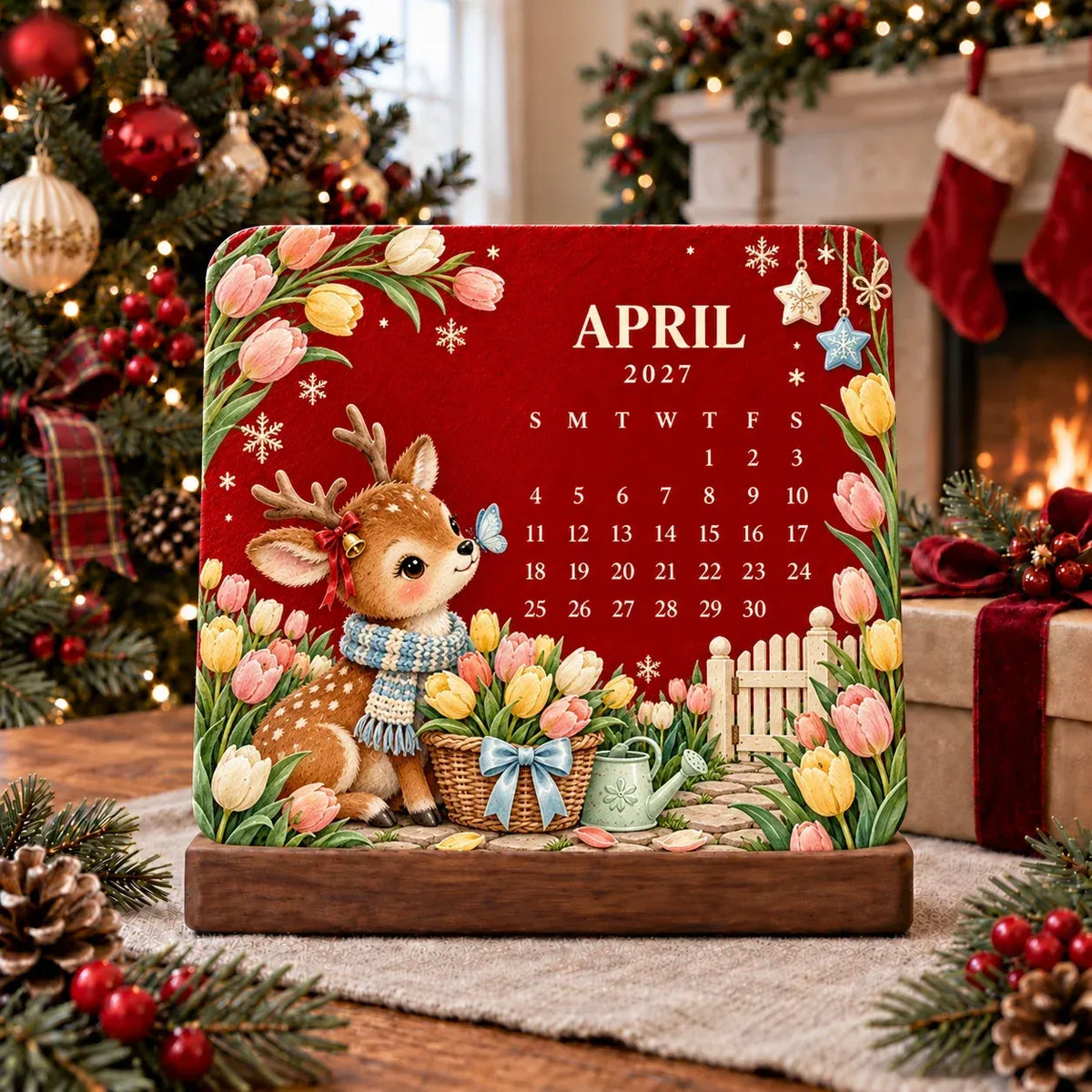 🎄🗓️ Christmas Limited-Edition — 🪴✨ Eco-Friendly Plantable “Timeless” Seed Calendar 2027