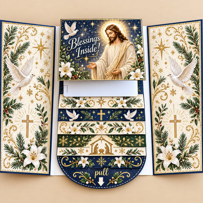 🔥LAST DAY 50% OFF - 2026 New 🎅💳 Waterfall Christmas Gift Card Booklet ✨