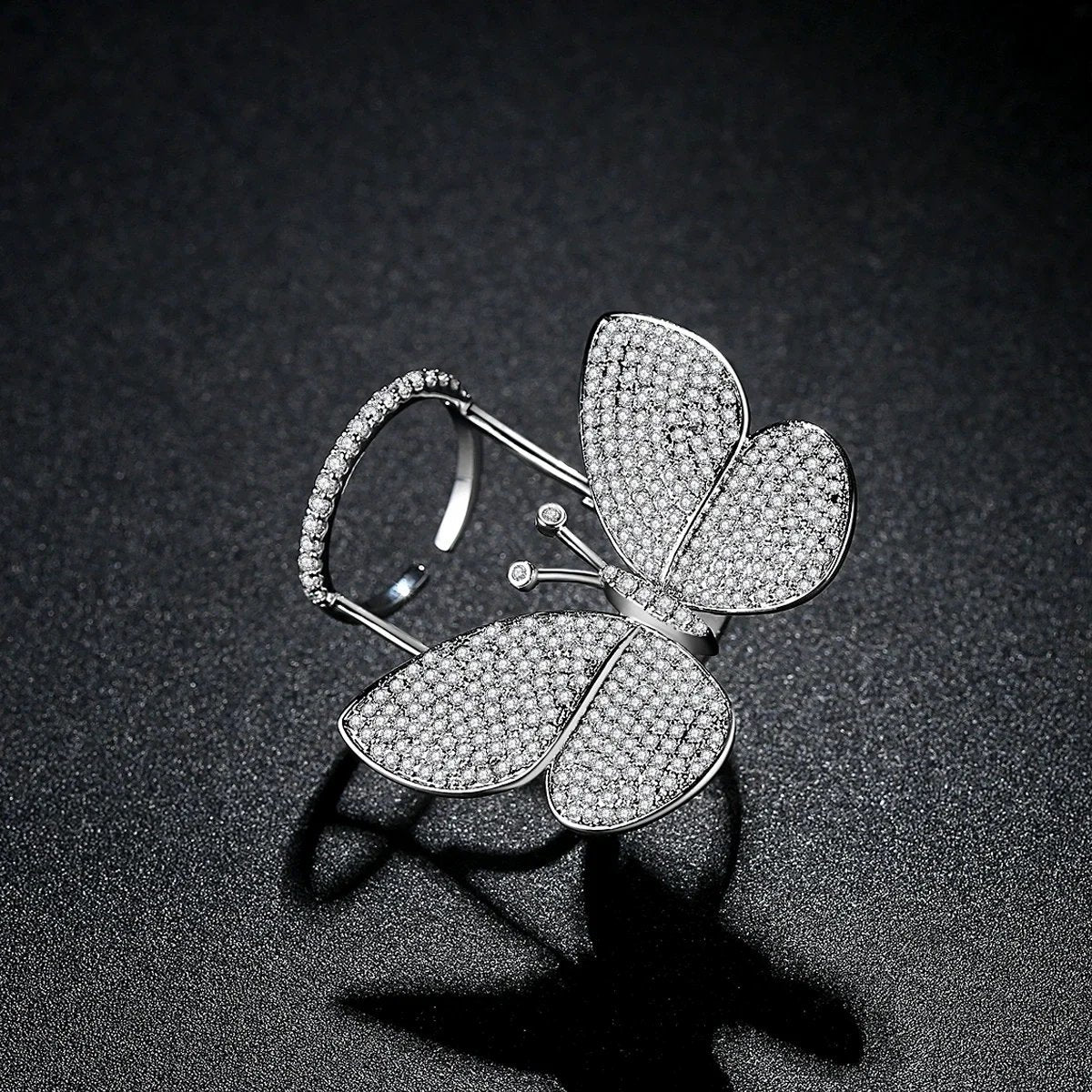⏰LAST DAY 60% OFF 🦋💎The Butterfly Ring That Flutters When You Move