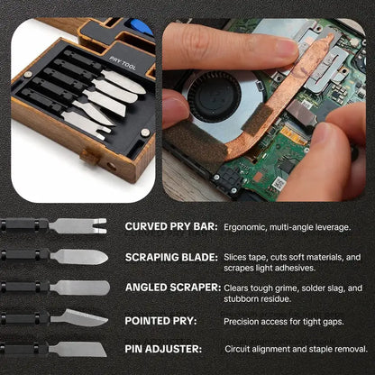 55-in-1 Magnetic Precision Screwdriver Set – Foldable Repair Tool Kit with Bits, Wrenches & Pry Tools for Electronics, Home & DIY