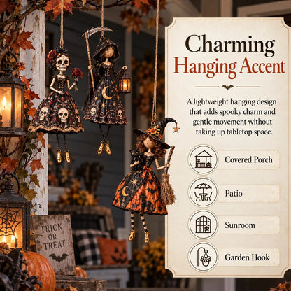 🎃Midnight Ladies™ – Gothic Halloween Hanging Decor🖤