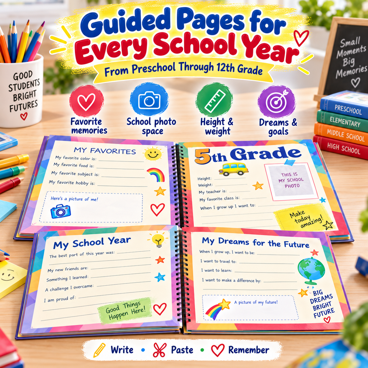 Hot sales🔥School Memory Book