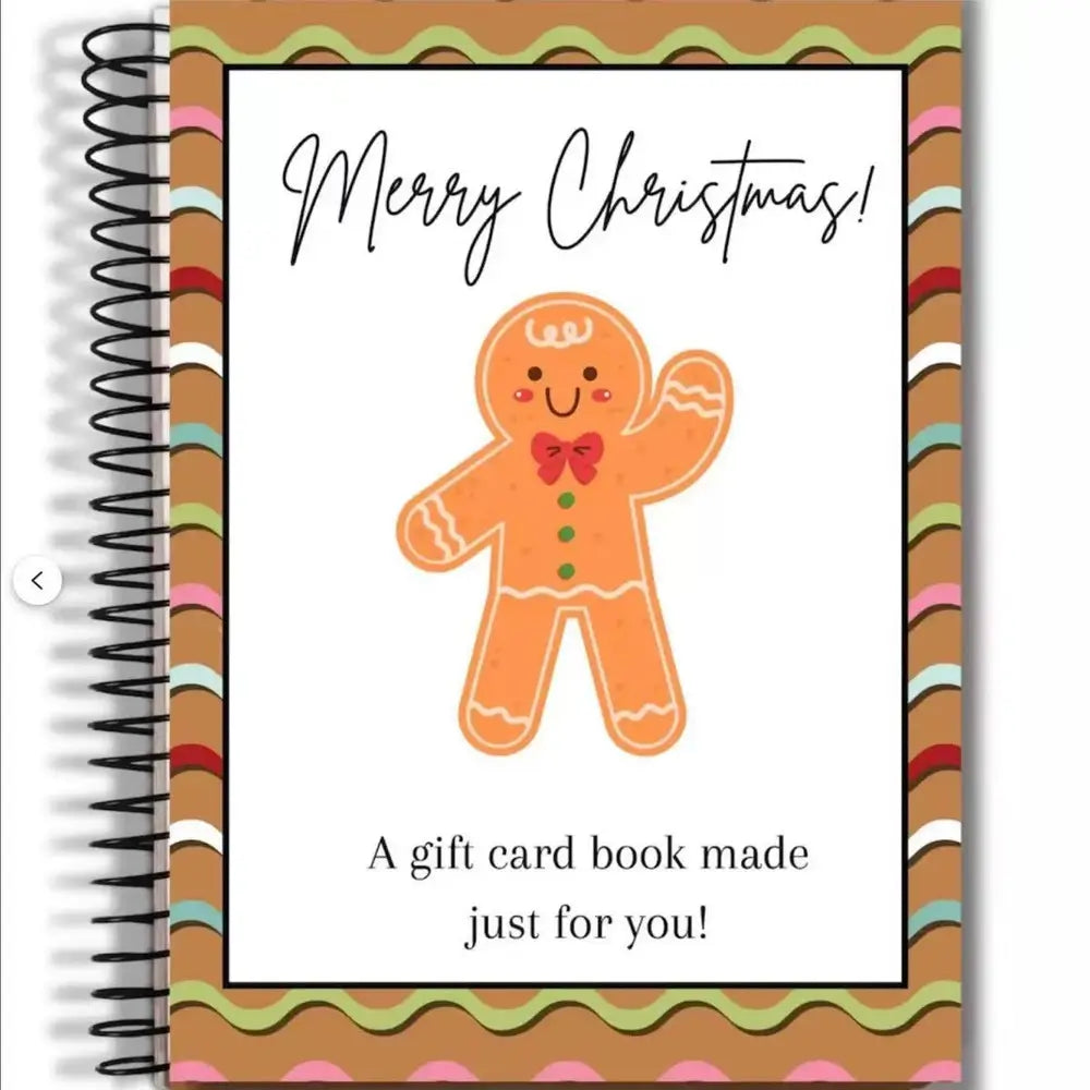 Christmas Gift Card Book | DIY Gift Card Holder