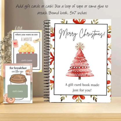 Christmas Gift Card Book | DIY Gift Card Holder