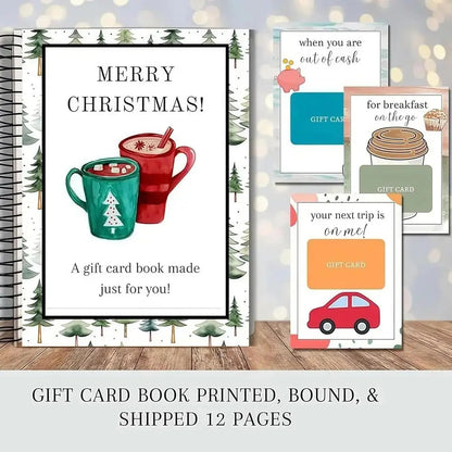 Christmas Gift Card Book | DIY Gift Card Holder