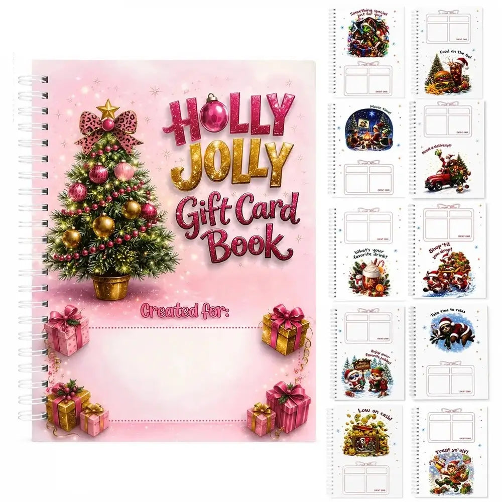 Christmas Gift Card Book | DIY Gift Card Holder