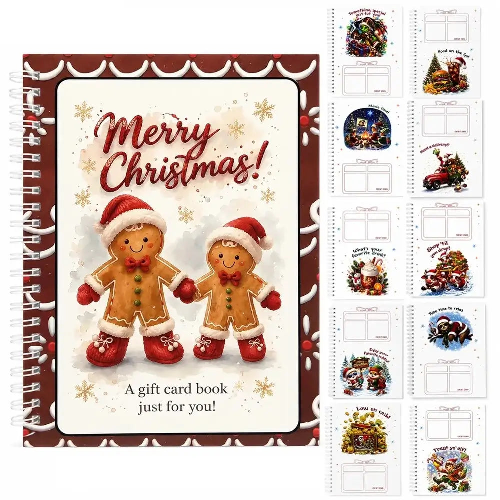 Christmas Gift Card Book | DIY Gift Card Holder