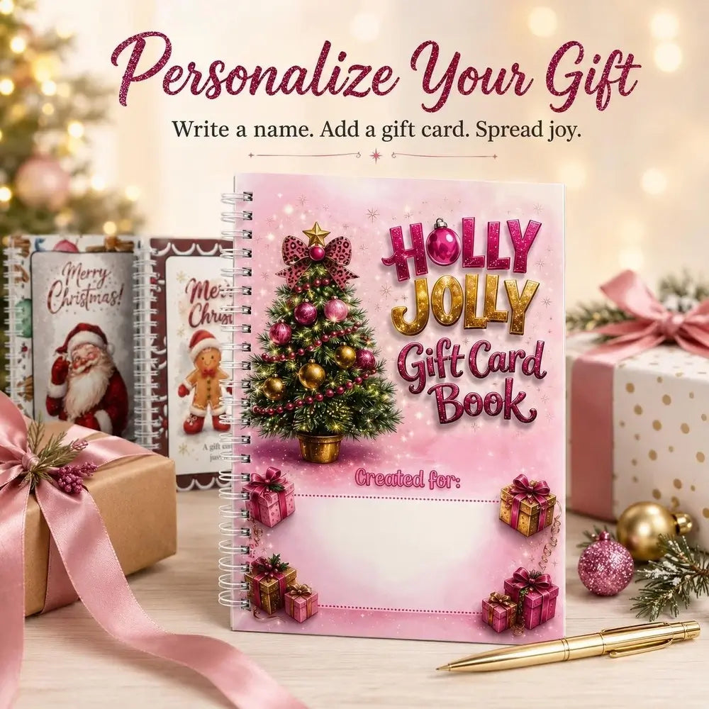 Christmas Gift Card Book | DIY Gift Card Holder