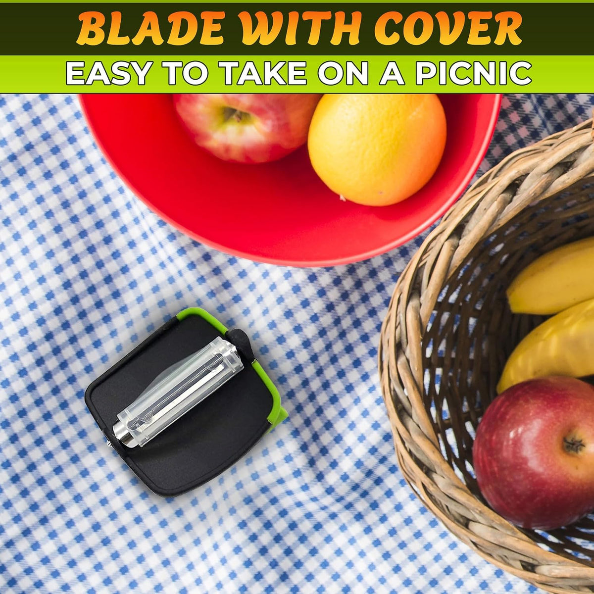 🔥HOT SALE 49% OFF - 🥔Palm Vegetable Peeler – Soft Grip Handheld Fruit & Veggie Peeler