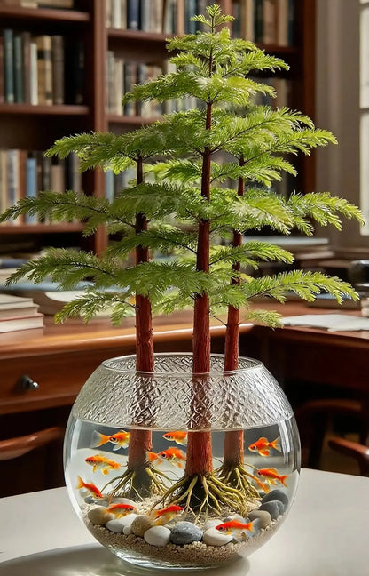 🌿 Hydroponic Dawn Redwood Starter – Grow Your Own Mini Tree💧