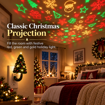🎄🎄Christmas projection light😍