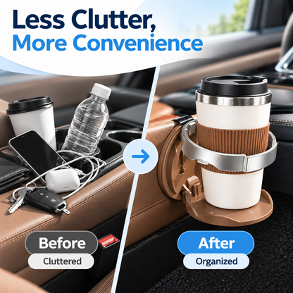 Hot sales🔥Universal Foldable Car Cup Holder with Hook