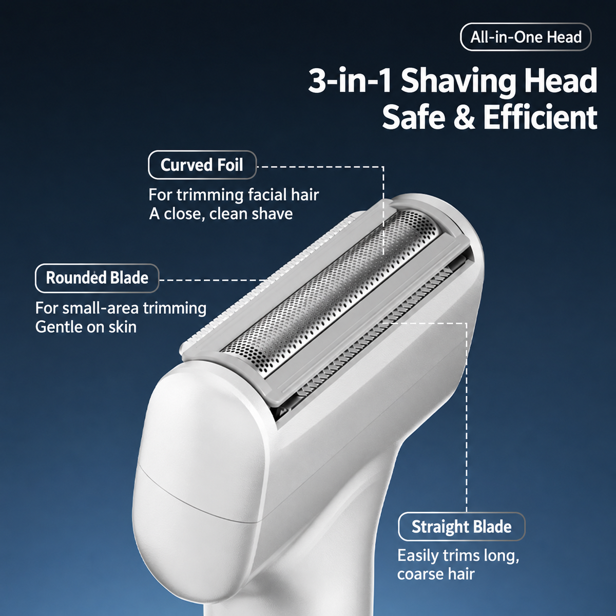 💝🪒 Men's Electric Foil Shaver – Smooth, Gentle & Rechargeable⚡🧔