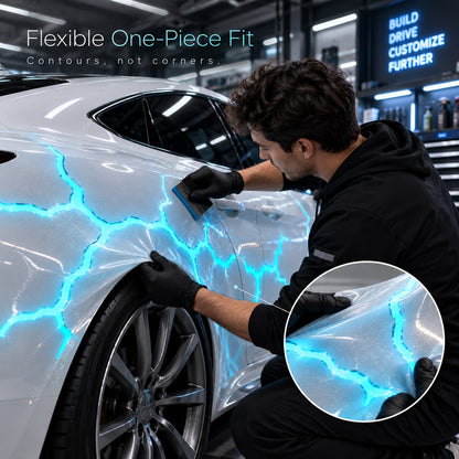 ✨Liquid Laser Glow Car Wrap, Streaming Thunder Light Luminous Vinyl Film for Custom Car Styling & Night Car Show
