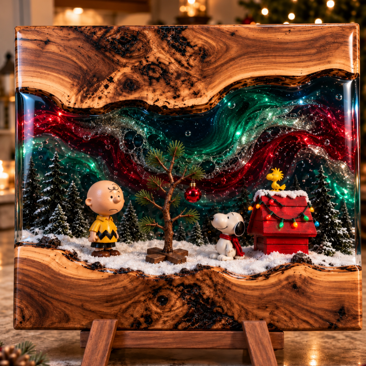 Handmade Christmas Cutting Board