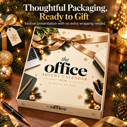 The Office Advent Calendar 2026 – 24 Days of PTO, Funny Desk Surprises & Coworker Christmas Gift