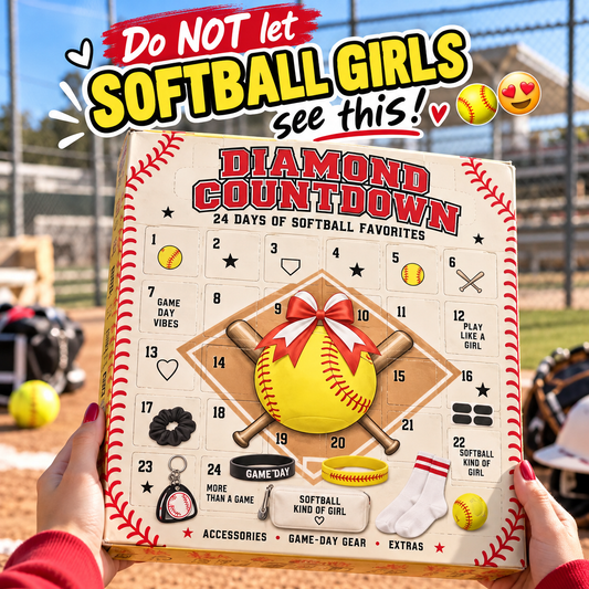 🥎 Calendario de Adviento de Sóftbol Femenino 2026: 24 días de sorpresas para el día del partido 🎁