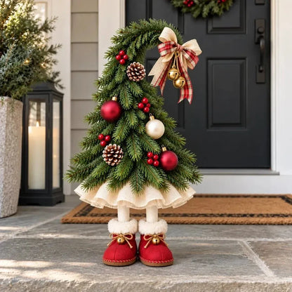 Curved-Top Elf Mini Table Tree | For nook & seasonal shelf decor