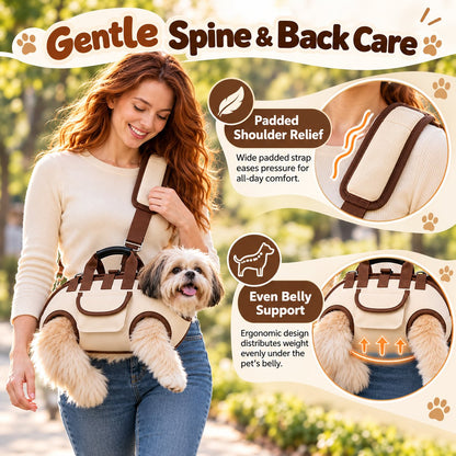🔥Last Day 50% OFF– 😽Hands-Free Pet Sling & Harness Carrier 🐾🐶