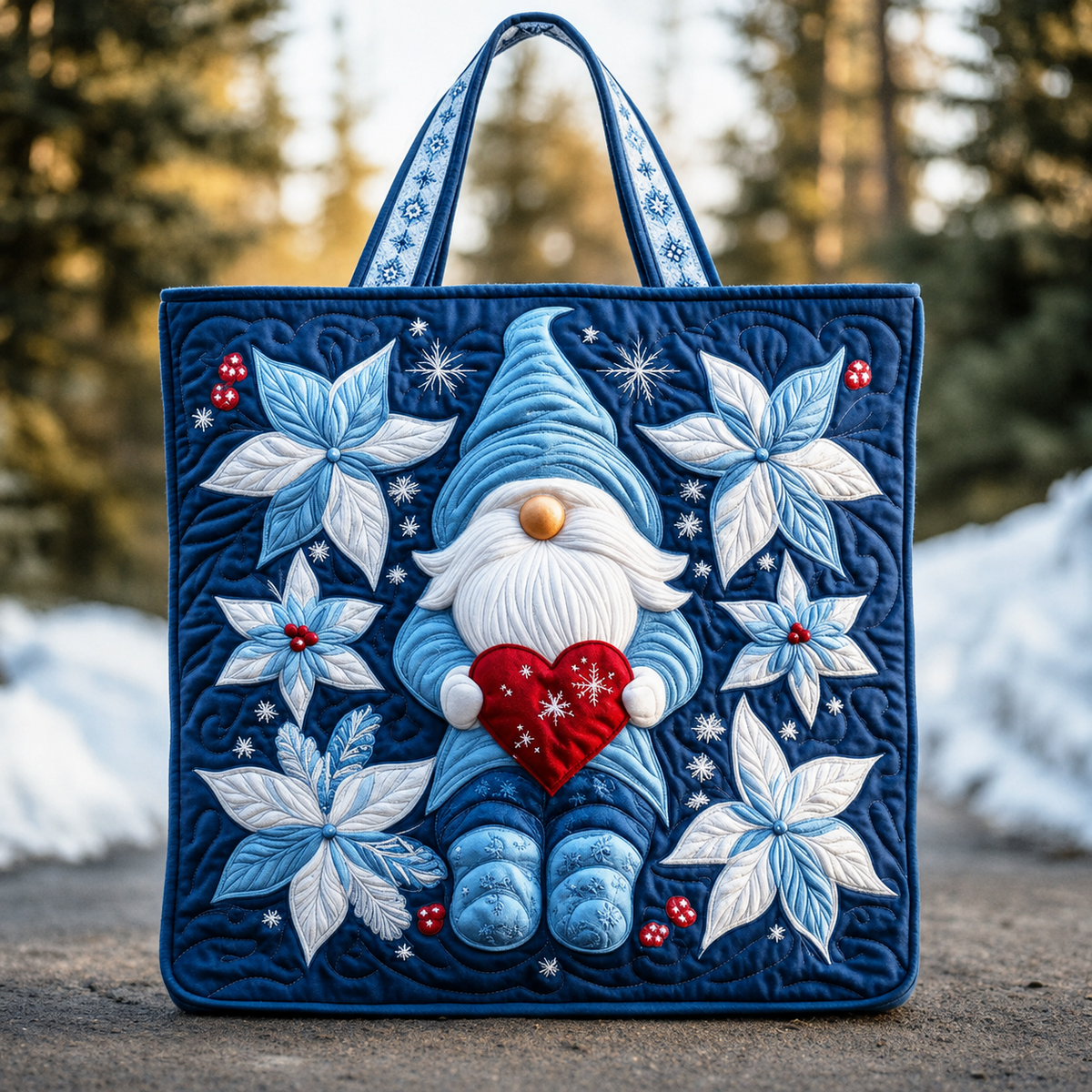 🐎 Western-Inspired Quilted Tote Bag – Spacious Statement Shoulder Bag