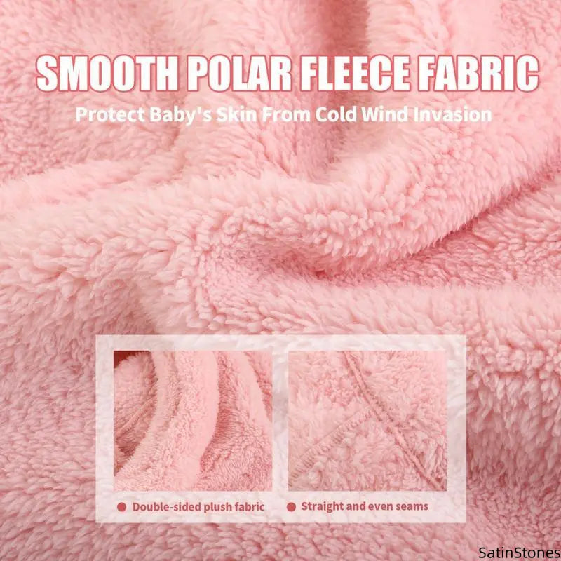 Kids Fleece Balaclava & Neck Warmer – Cozy Winter Hood for Ages 3–10